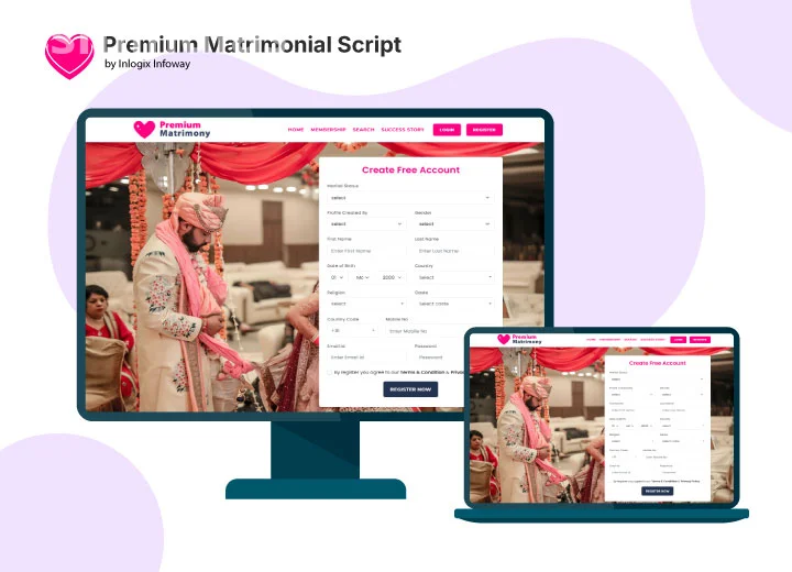 PHP Matrimonial Script by Inlogix Infoway – Ready-Made Solution