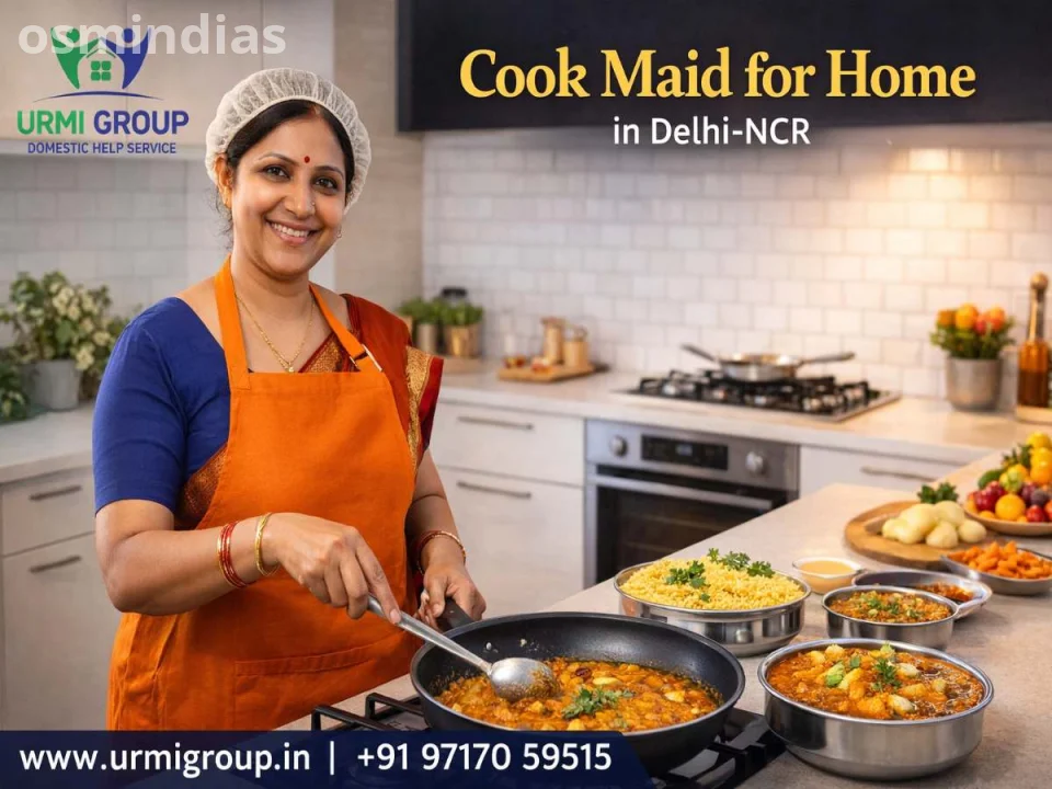 Cook Maid for Home in Delhi-NCR | Trusted & Verified Cooks – Urmi Group