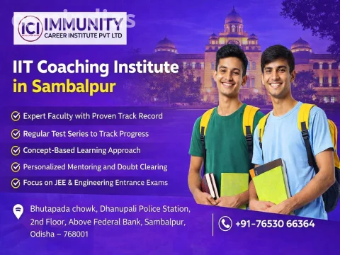 Best IIT Coaching Institute in Sambalpur | Immunity Career Institute