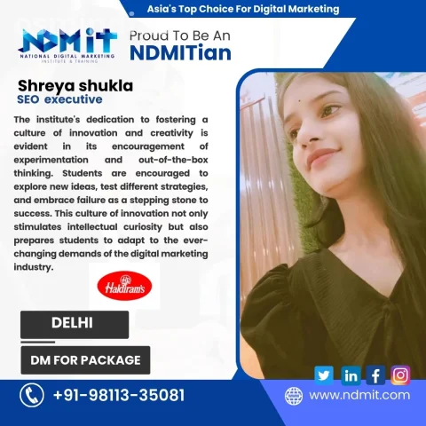 NDMIT | Institute for Digital Marketing & Data science Courses in Laxminagar, Delhi