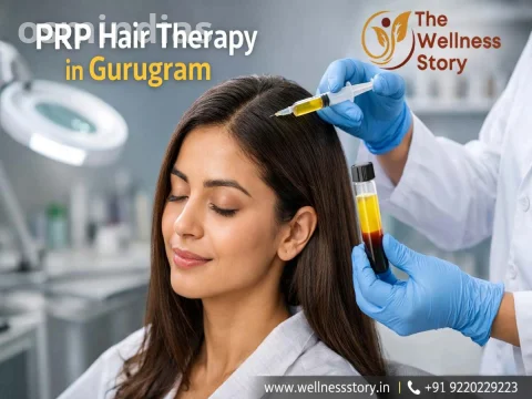 PRP Hair Therapy in Gurugram for Natural Hair Growth | Wellness Story