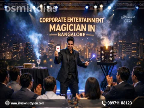 Corporate Entertainment Magician in Bangalore | Best Magic Show for Events