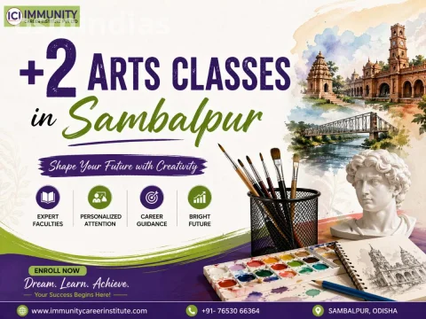 Best +2 Arts Classes in Sambalpur | Immunity Career Institute