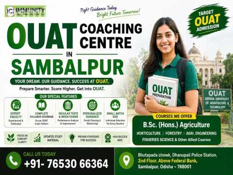 Top OUAT Coaching Centre in Sambalpur | Immunity Career Institute