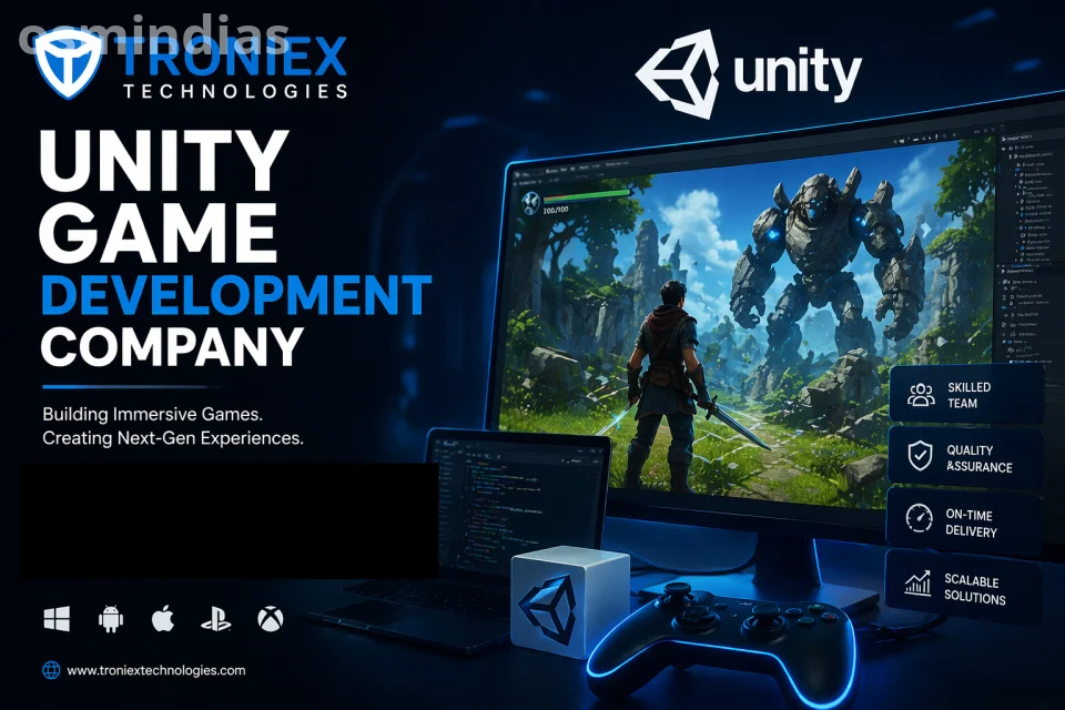 Trusted Unity Game Development Company for End-to-End Services