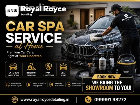 Car Spa Service at Home | Royal Royce Detailing Doorstep Car Care