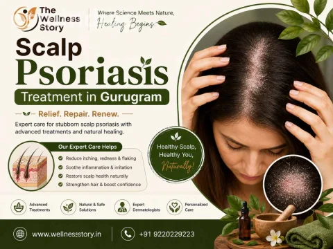 Top Scalp Psoriasis Treatment in Gurugram | Wellness Story