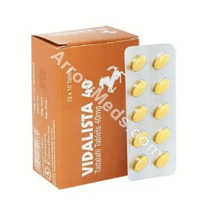 Vidalista 40 | Vidalista Tadalafil | Arrowmeds