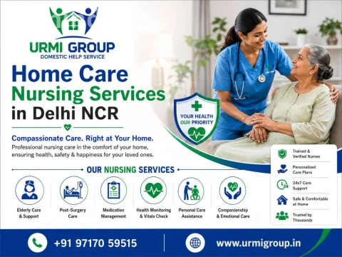Trusted Home Nursing Care Services in Delhi NCR | Urmi Group