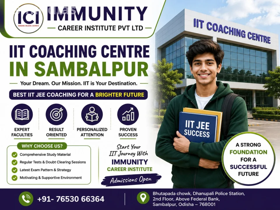 Best IIT Coaching Centre in Sambalpur | Immunity Career Institute