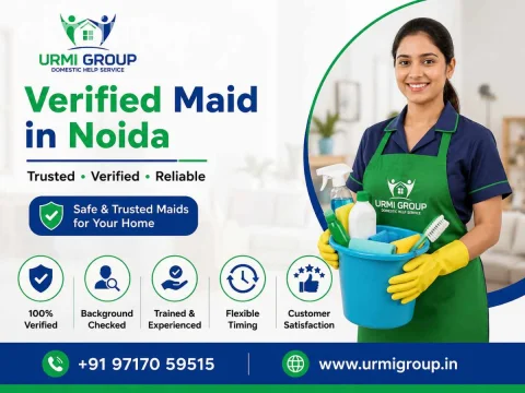Verified Maid in Noida | Reliable Live-In, Full-Time & Part-Time Maids