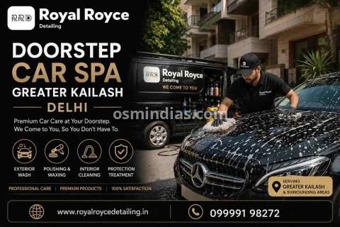 Premium Doorstep Car Spa Greater Kailash Delhi | Car Cleaning at Home