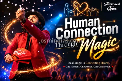 Human Connection Through Magic by Illusionist Tyson