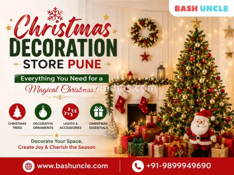 Reliable Christmas Decoration Store Pune for Beautiful Festive Setups | Bash Uncle