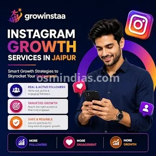 Growinstaa-Instagram Growth Services in Jaipur