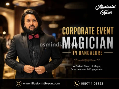Corporate Event Magician in Bangalore | Amazing Corporate Shows by Illusionist Tyson