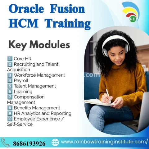 Oracle fusion HCM Online Training,