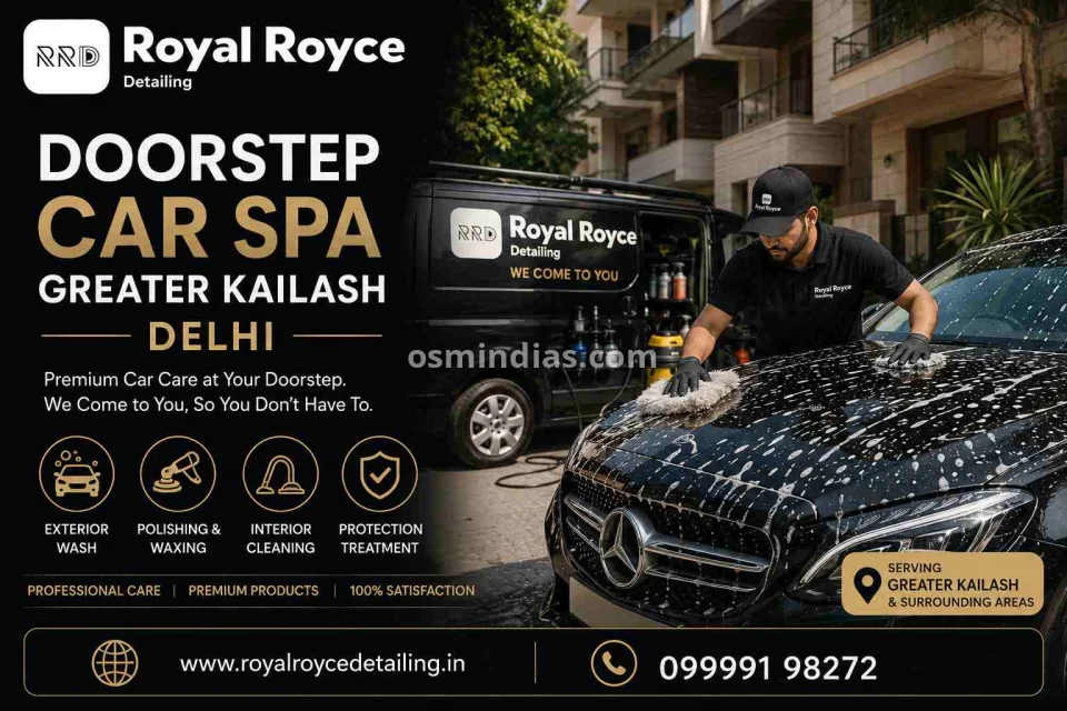 Premium Doorstep Car Spa Greater Kailash Delhi | Car Cleaning at Home