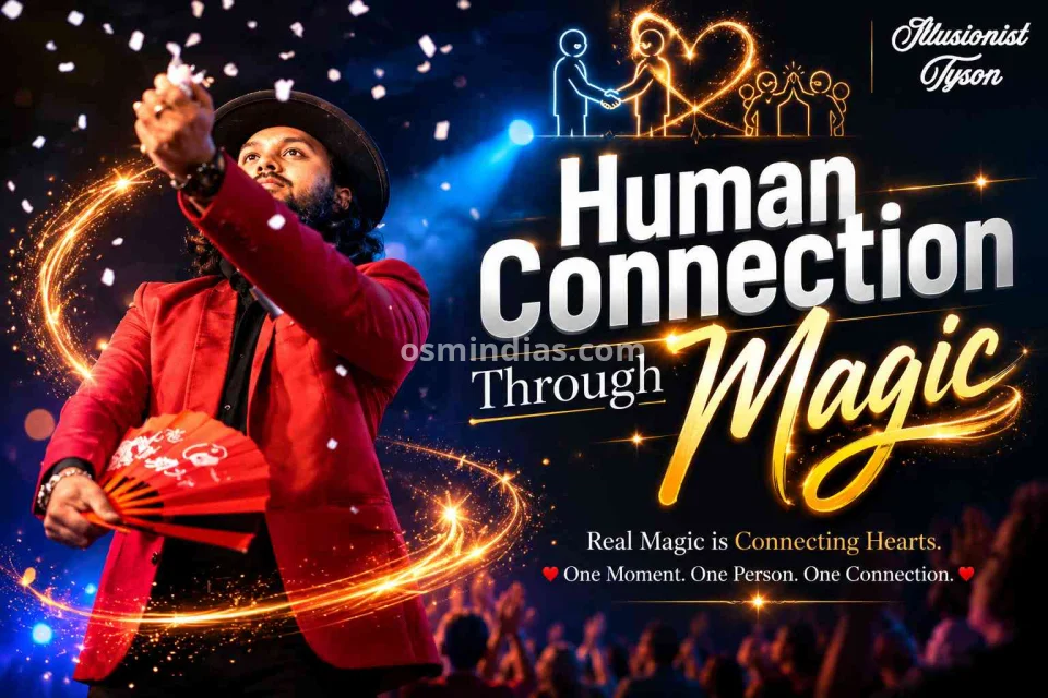 Human Connection Through Magic by Illusionist Tyson