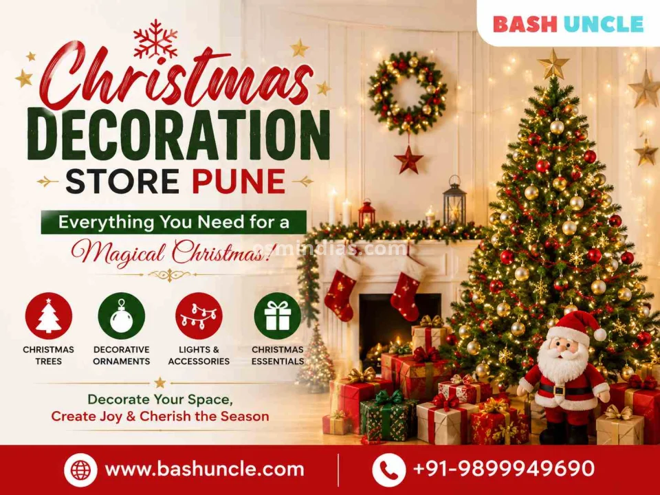Reliable Christmas Decoration Store Pune for Beautiful Festive Setups | Bash Uncle