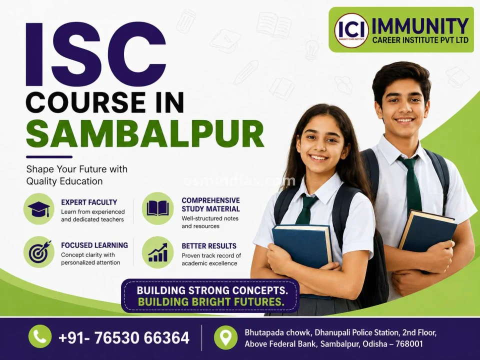 Top ISC Course in Sambalpur | Immunity Career Institute
