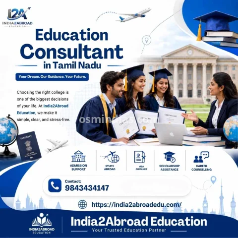 Education Consultant in Tamil Nadu Helping Students Build a Bright Academic Future