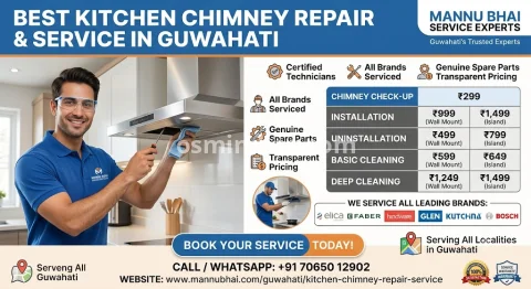 Best Kitchen Chimney Repair & Service in Guwahati - Mannu Bhai Service Experts