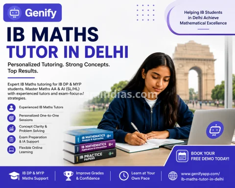 IB Maths Tutor in Delhi | Expert IB Math Tuition for DP & MYP Students | Genify