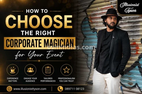 How to Choose the Right Corporate Magician for Your Event | Illusionist Tyson