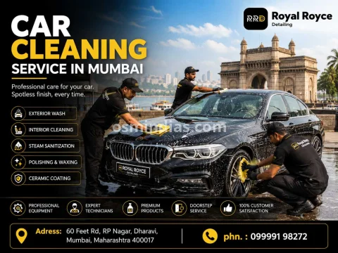 Reliable Car Cleaning Service in Mumbai | Royal Royce Detailing