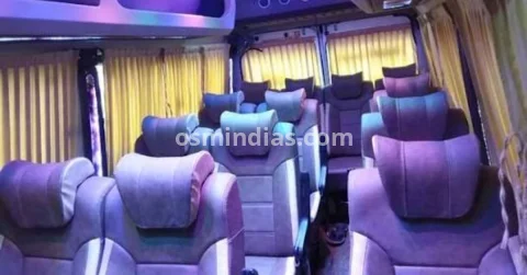 Reliable 14 Seater Tempo Traveller in Siliguri Rental Service