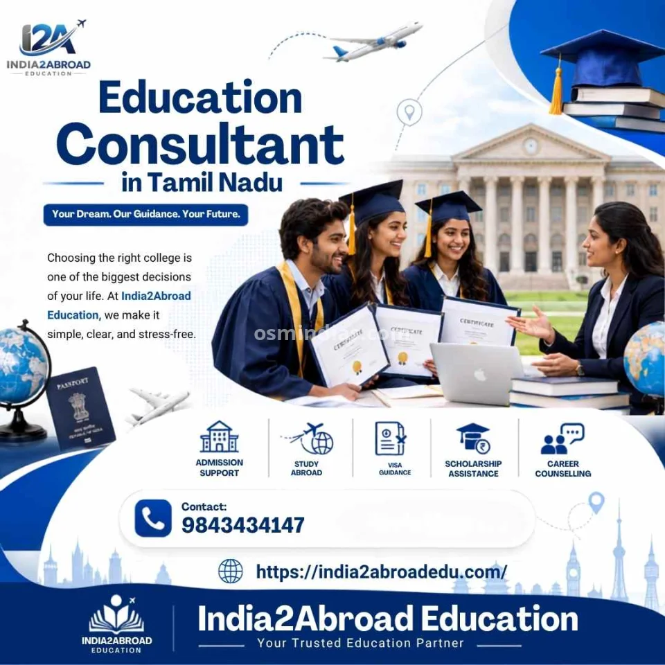 Education Consultant in Tamil Nadu Helping Students Build a Bright Academic Future