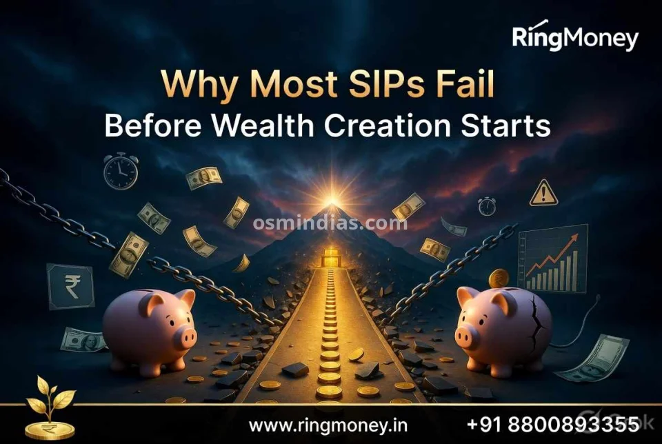 Why Most SIPs Fail Before Wealth Creation Starts – SIP Mistakes to Avoid