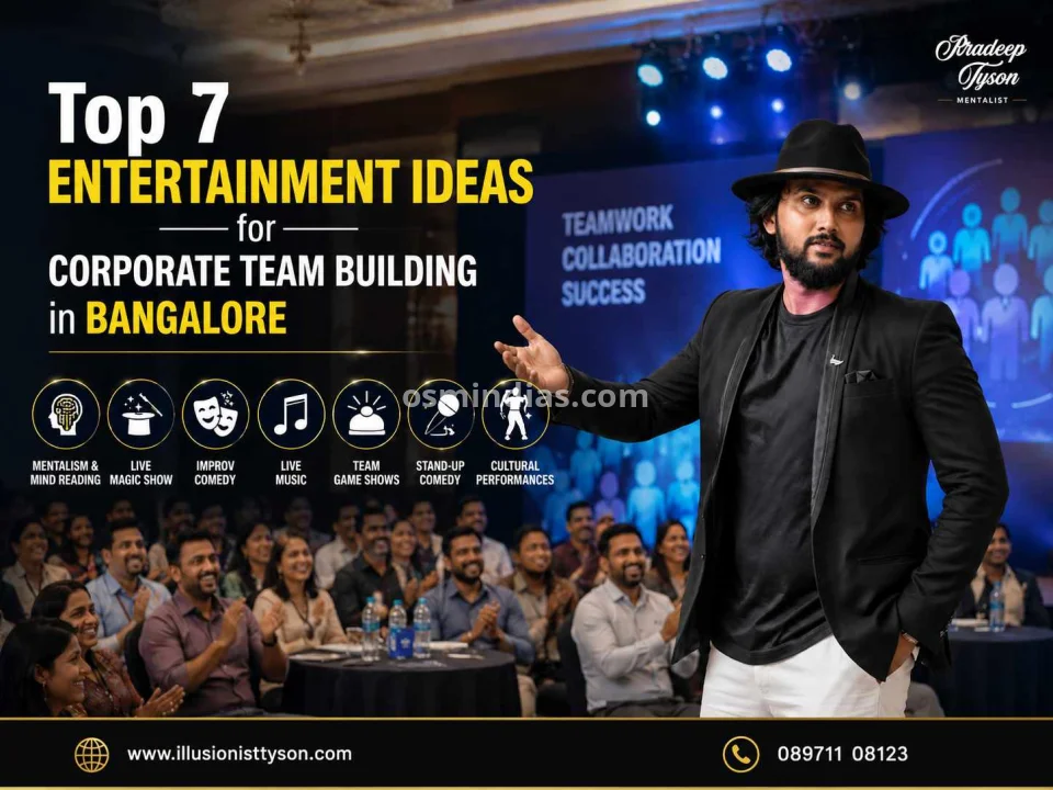 Mentalist for Private Parties in Bangalore | Illusionist Tyson