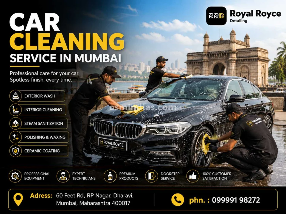 Reliable Car Cleaning Service in Mumbai | Royal Royce Detailing