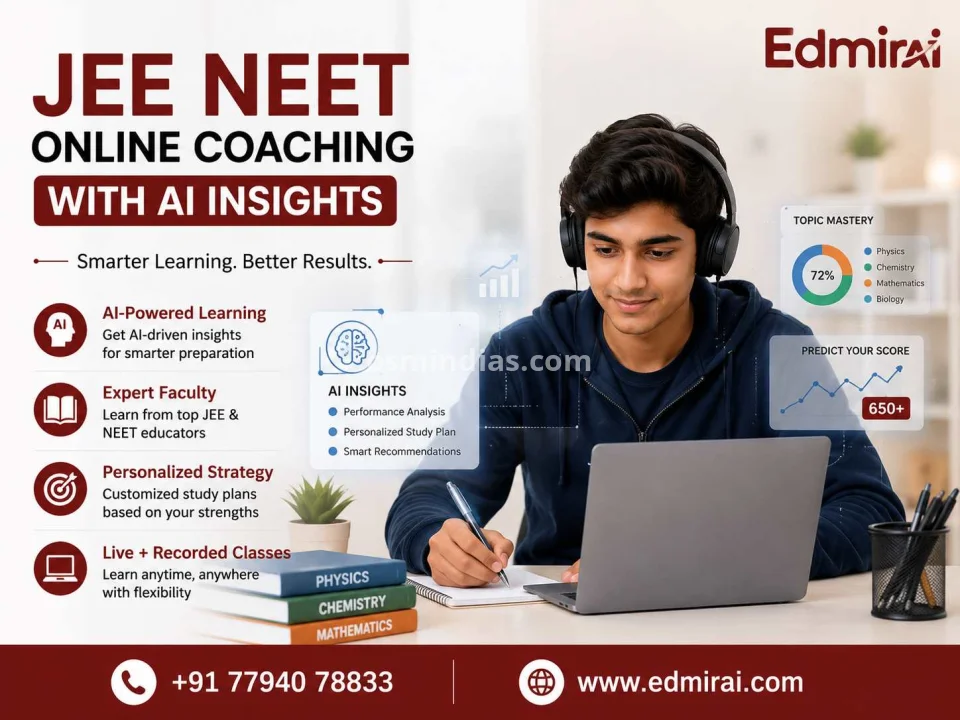 Best JEE NEET Online Coaching with AI Insights | Edmirai
