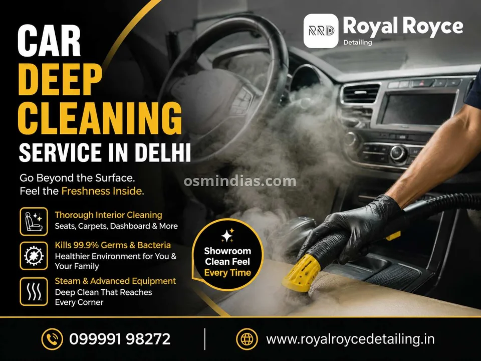 Car Deep Cleaning Service in Delhi | Trusted Car Detailing Experts